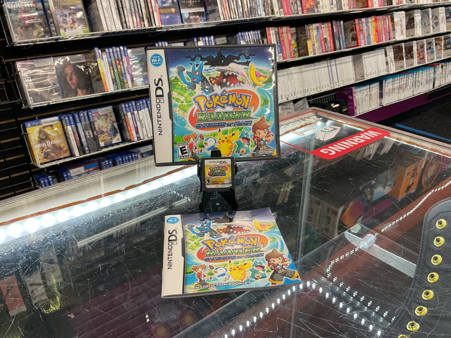 DS Pokémon Ranger Shadows of Almia