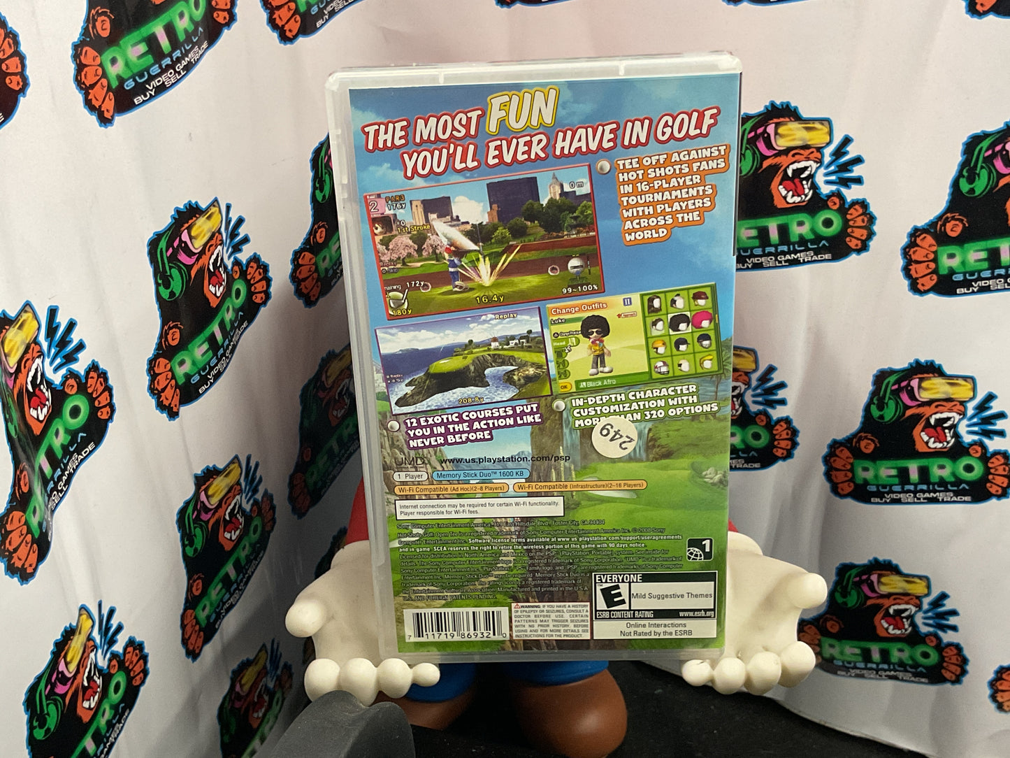 PSP Hot Shots Golf Open Tee 2