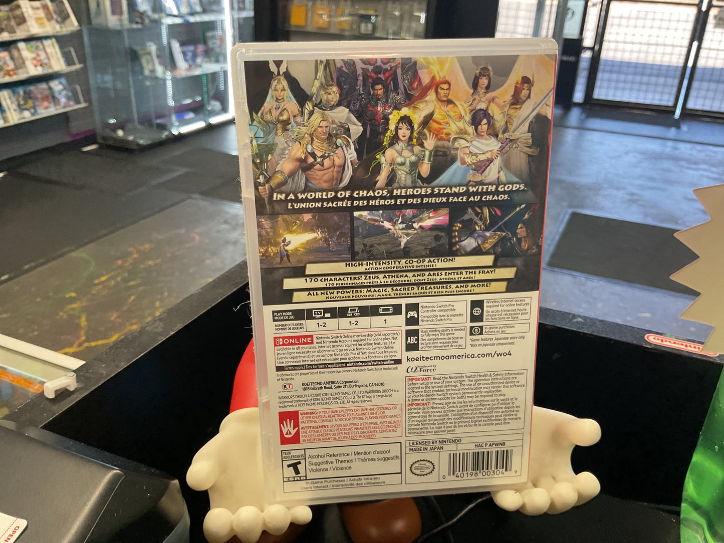 Switch Warriors Orochi 4