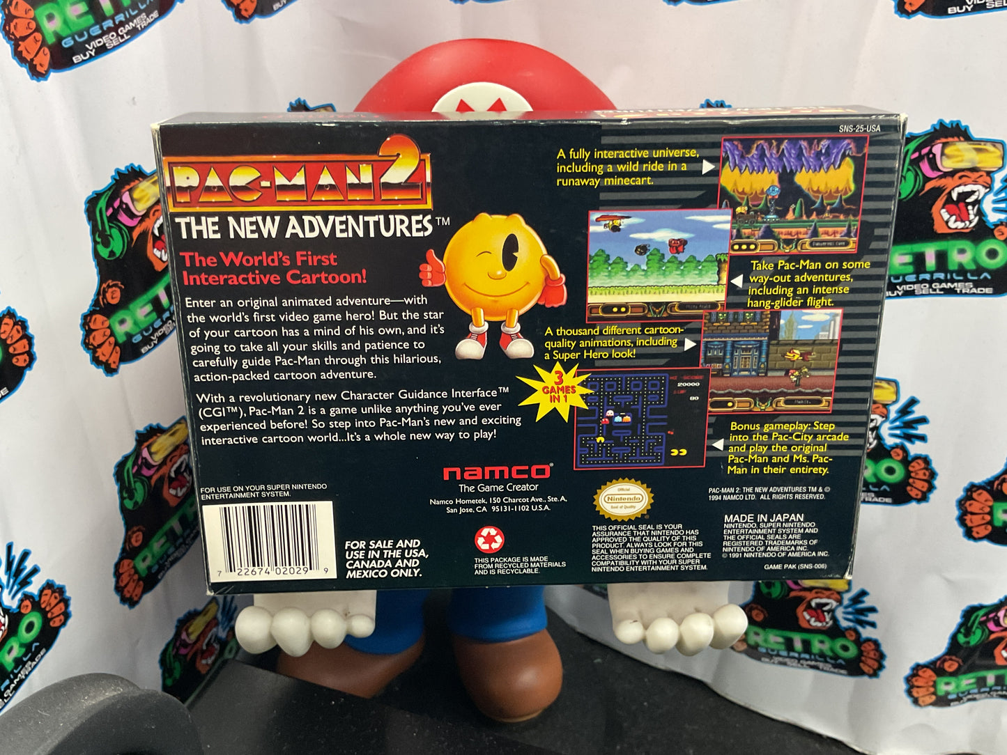 SNES Pac-Man 2: The New Adventures