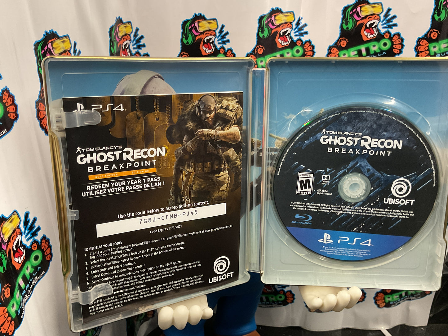 PS4 Tom Clancy’s Ghost Recon Breakpoint Gold Edition Steelbook