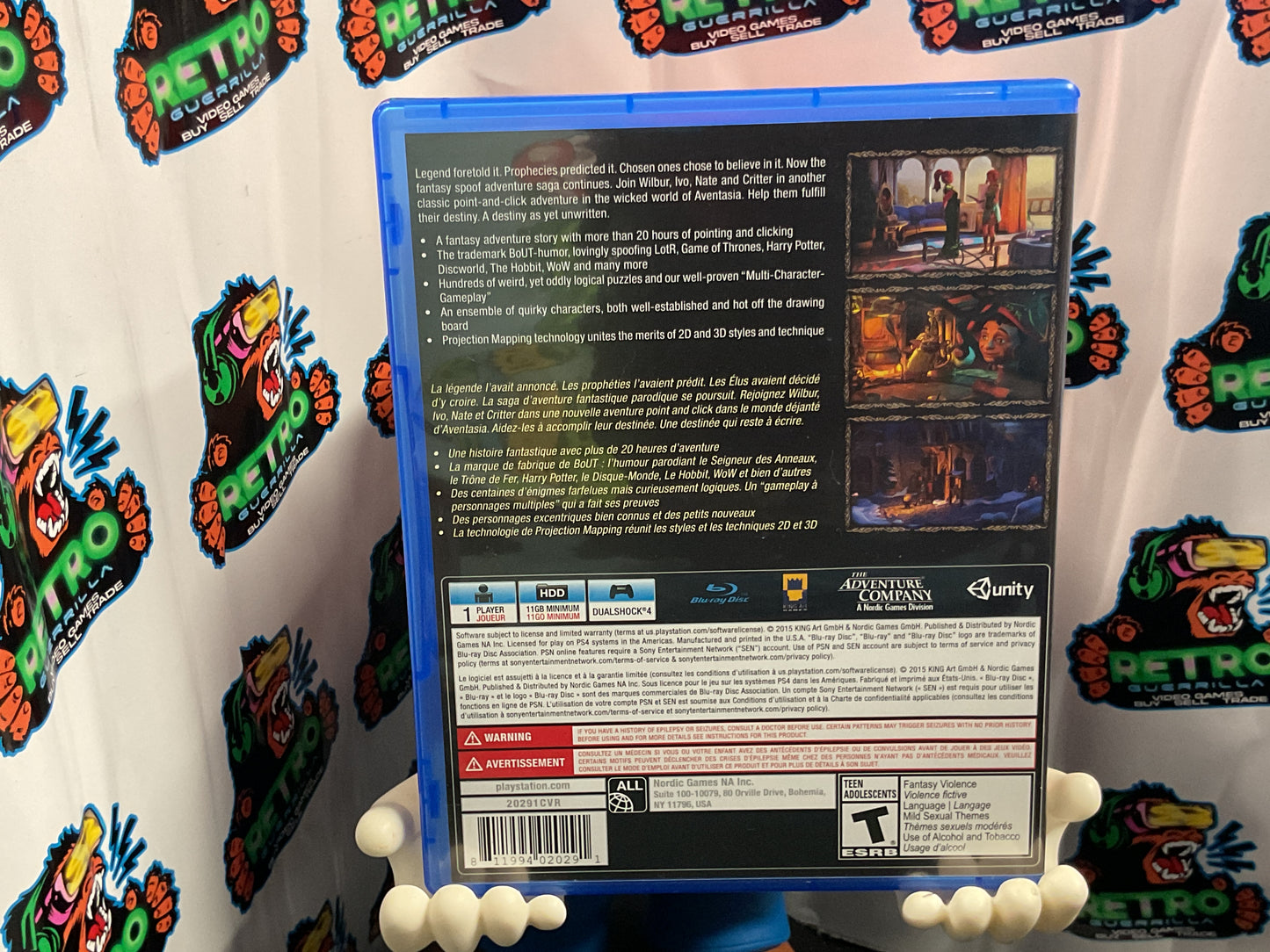 PS4 The Book of Unwritten Tales 2