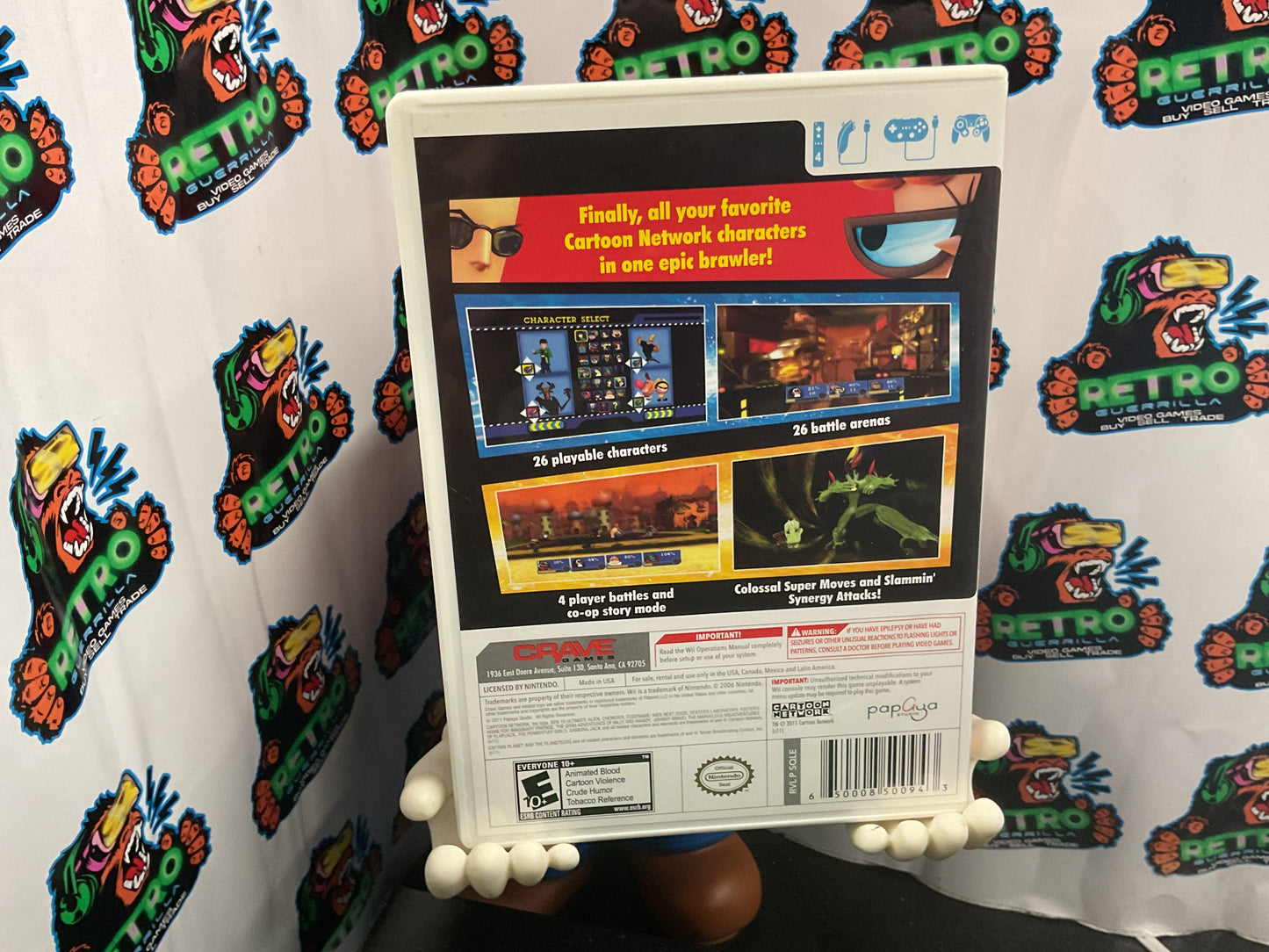 Wii Cartoon Network Punch Time Explosion XL