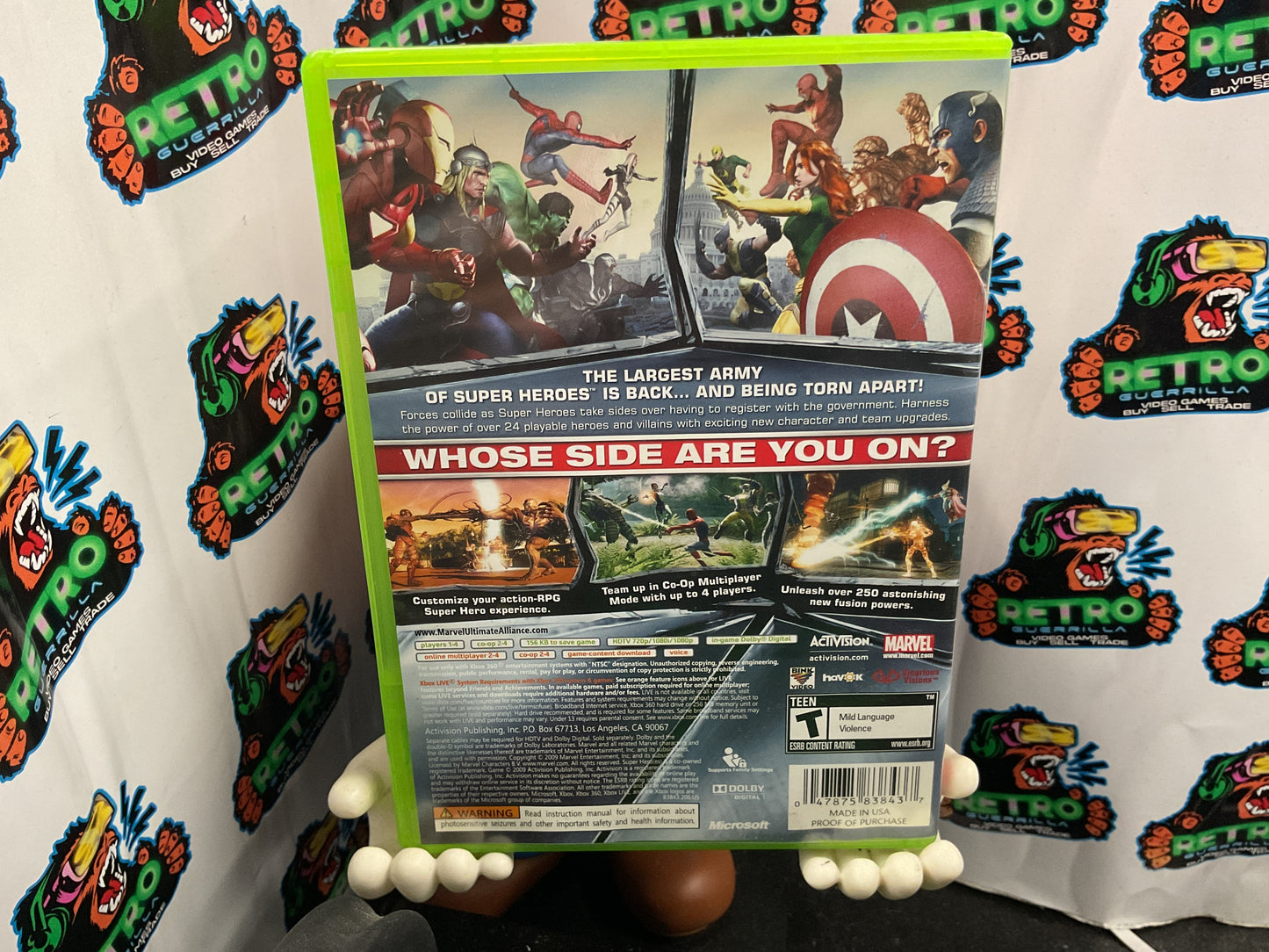Xbox 360 Marvel Ultimate Alliance 2