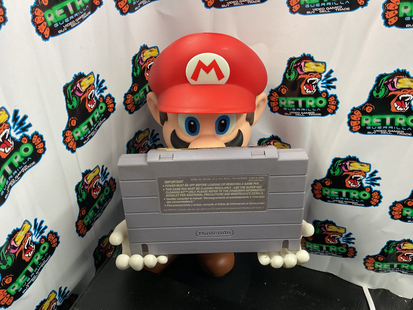 SNES Rocky Rodent *Label Damage*