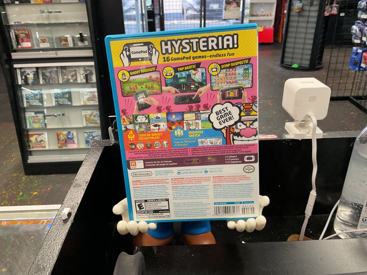 Wii U Game & Wario