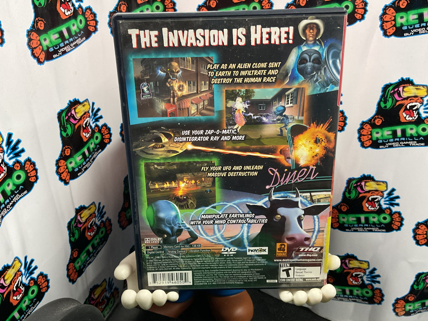 PS2 Destroy All Humans!