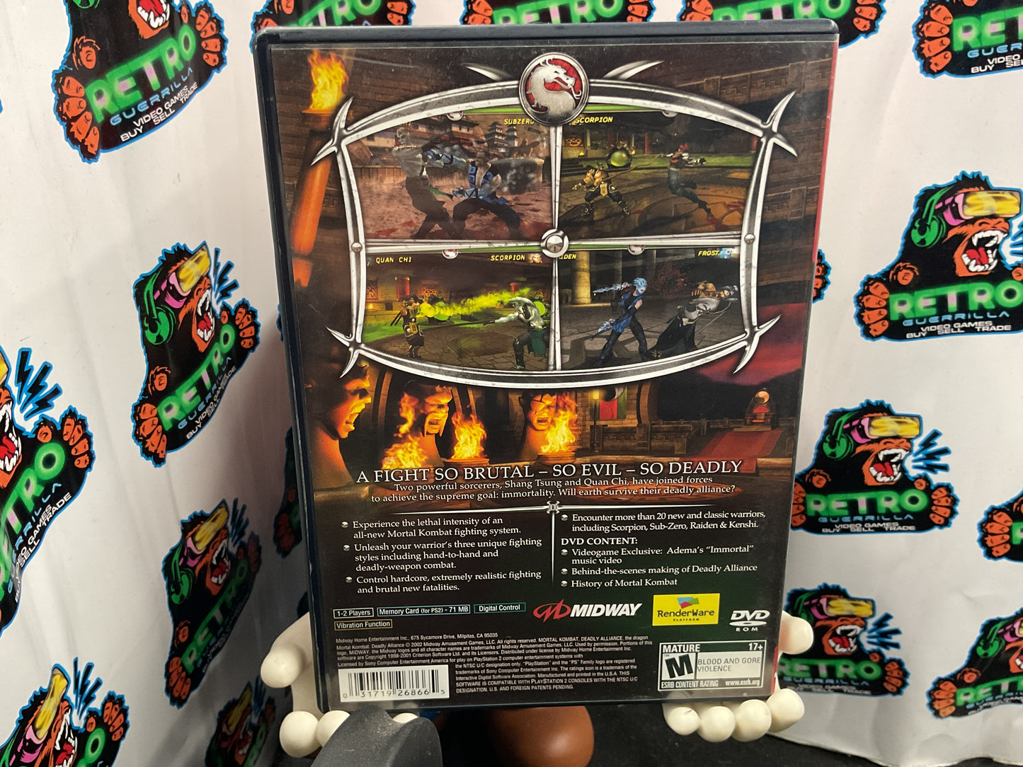 PS2 Mortal Kombat: Deadly Alliance