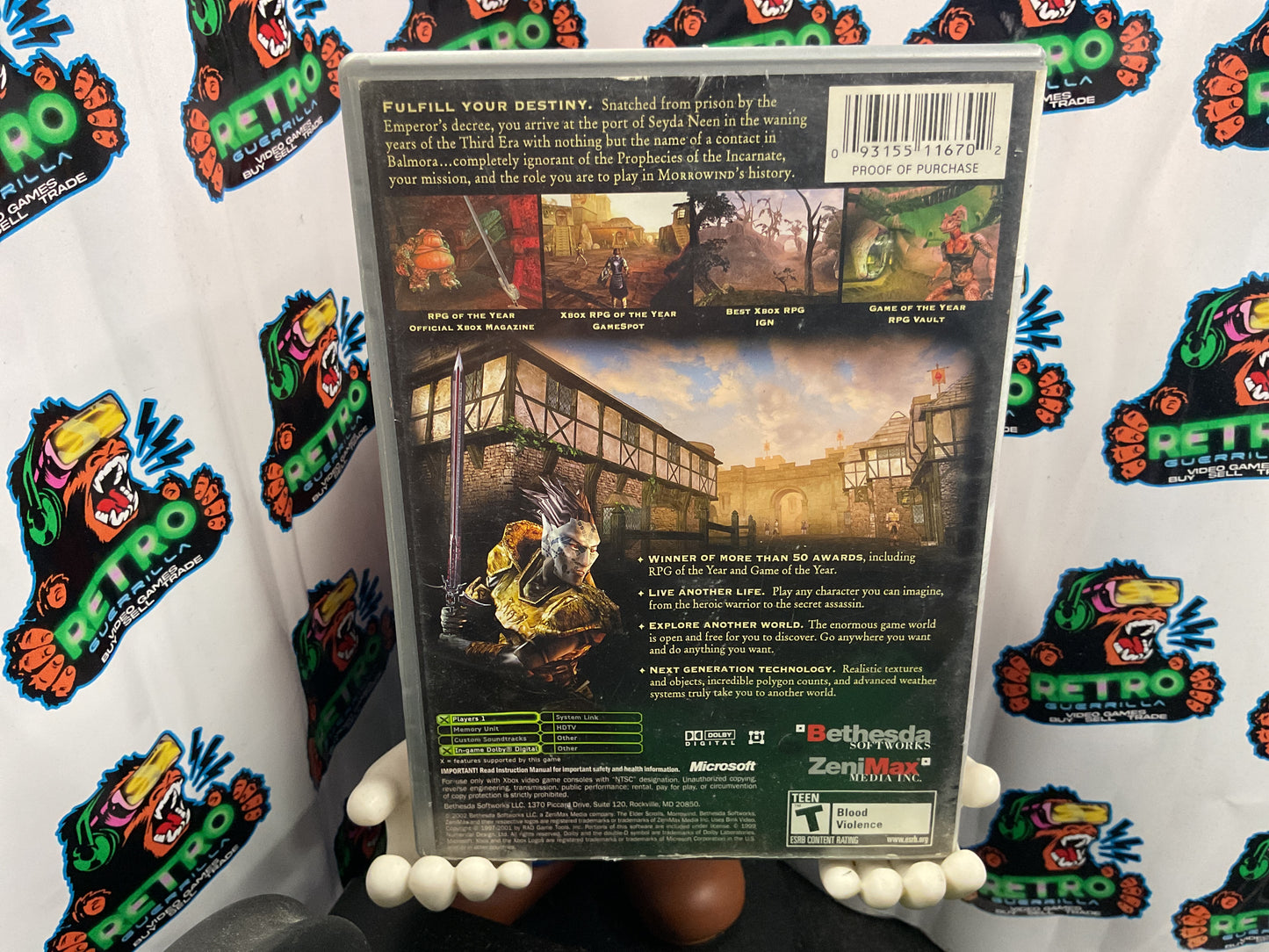 Xbox The Elder Scrolls 3: Morrowind