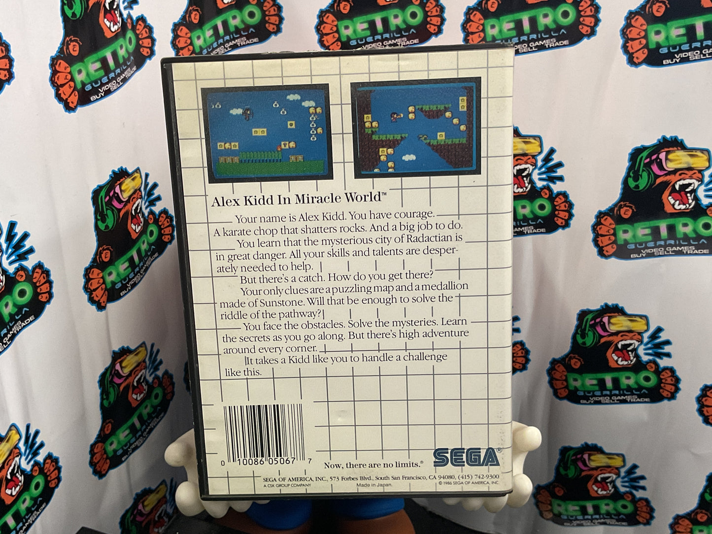 SEGA Master System Alex Kidd in Miracle World