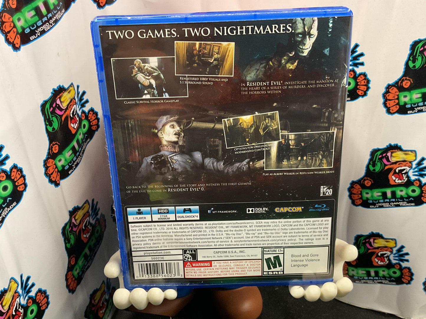 PS4 Resident Evil Origins Collection