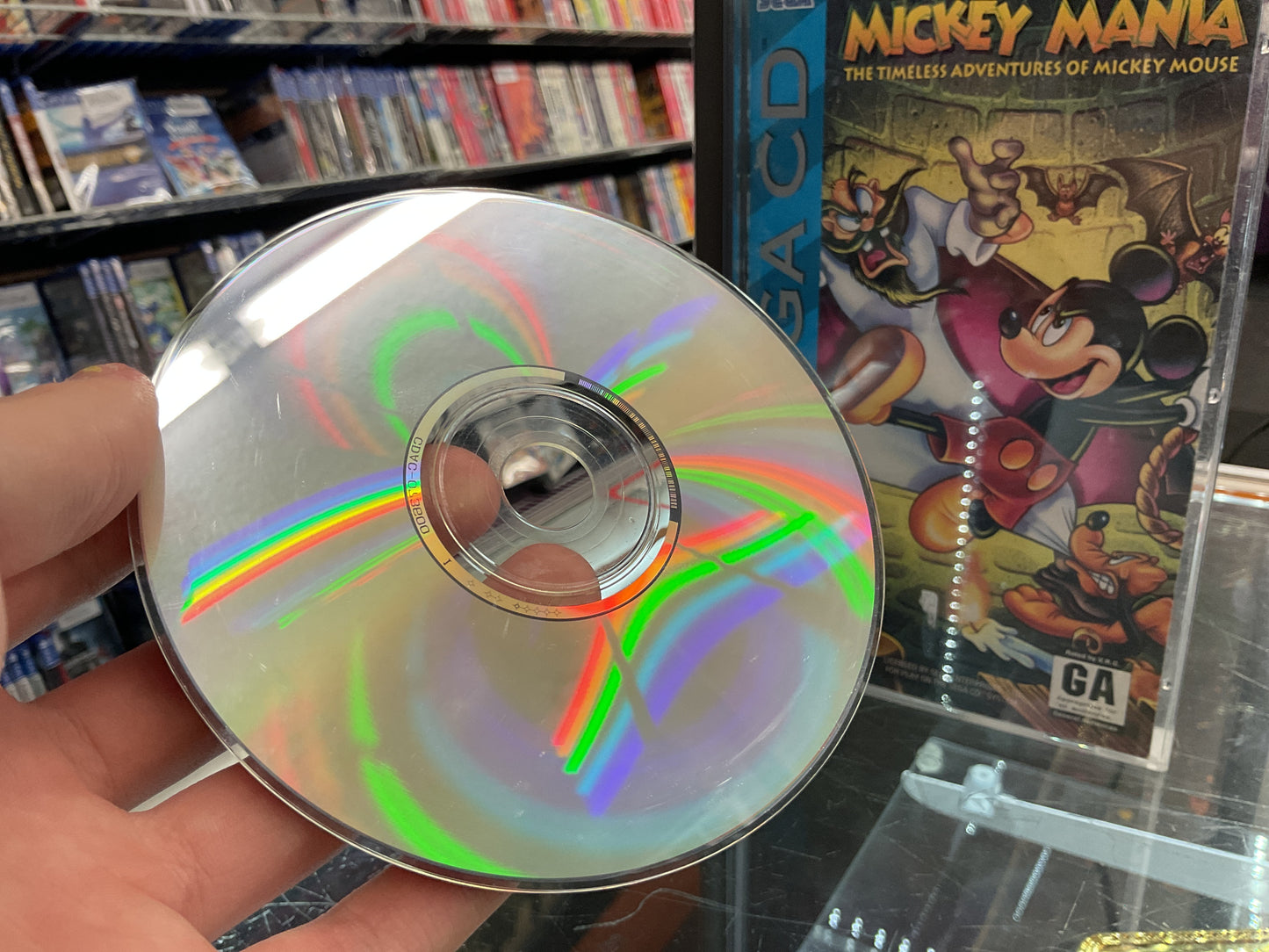 SEGA CD Mickey Mania