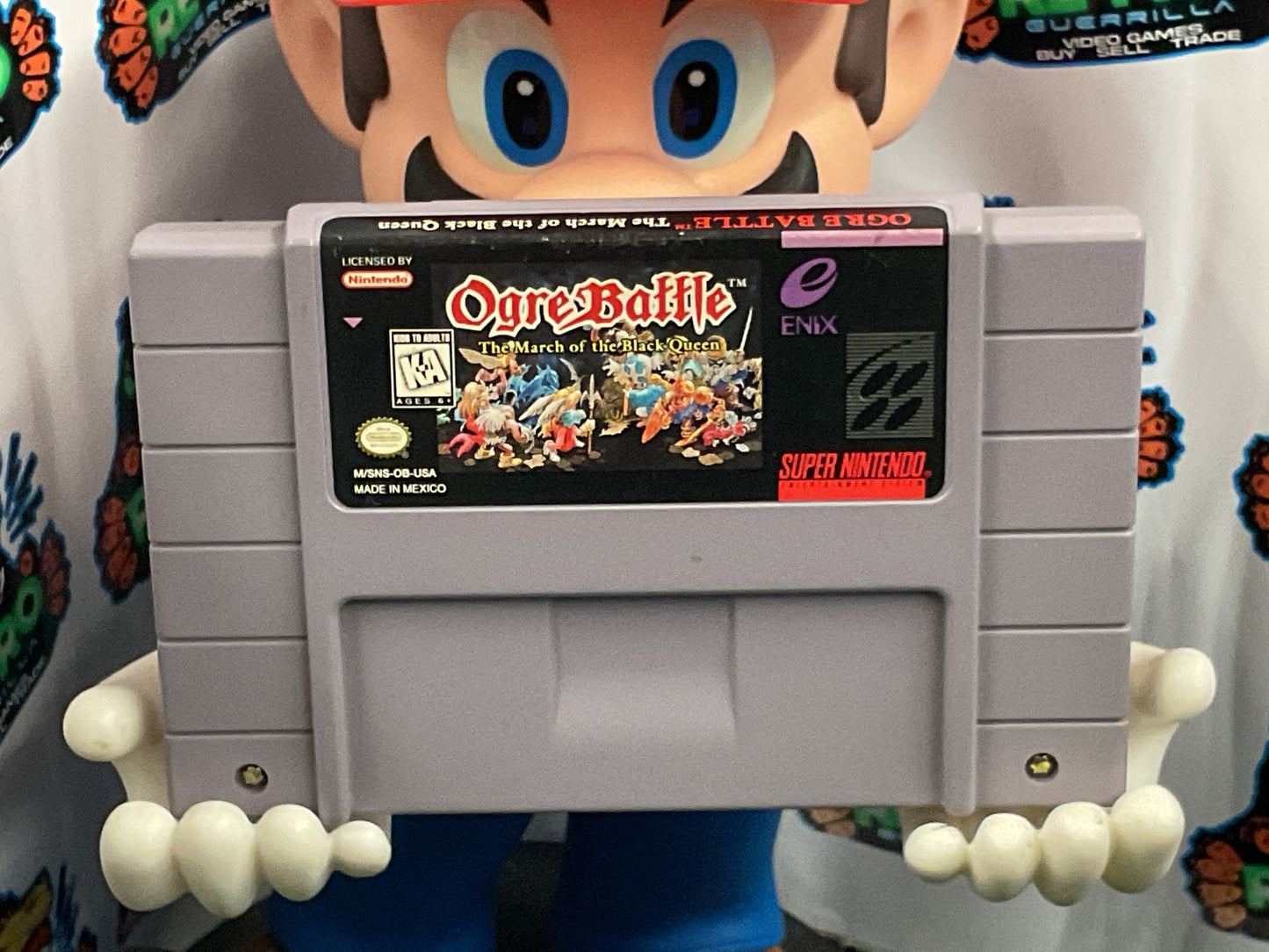 SNES Ogre Battle: The March of the Black Queen
