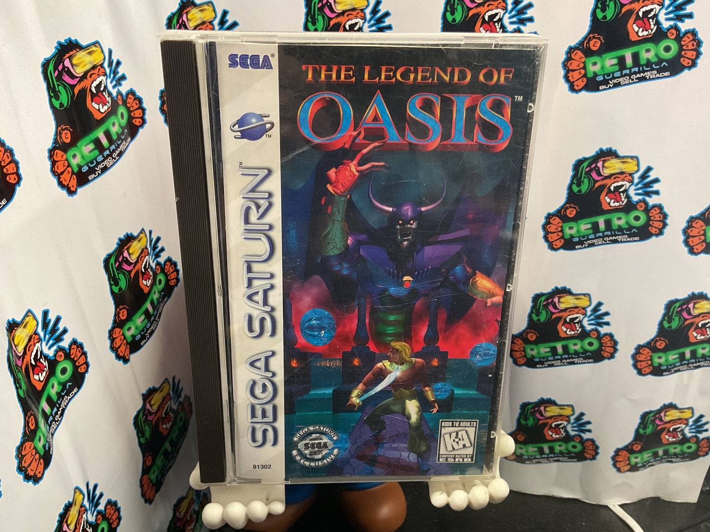 SEGA Saturn The Legend of Oasis