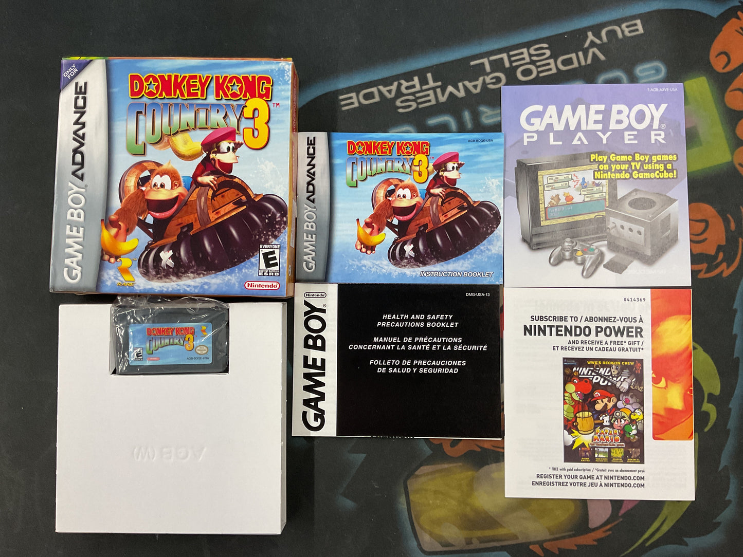GBA Donkey Kong Country 3
