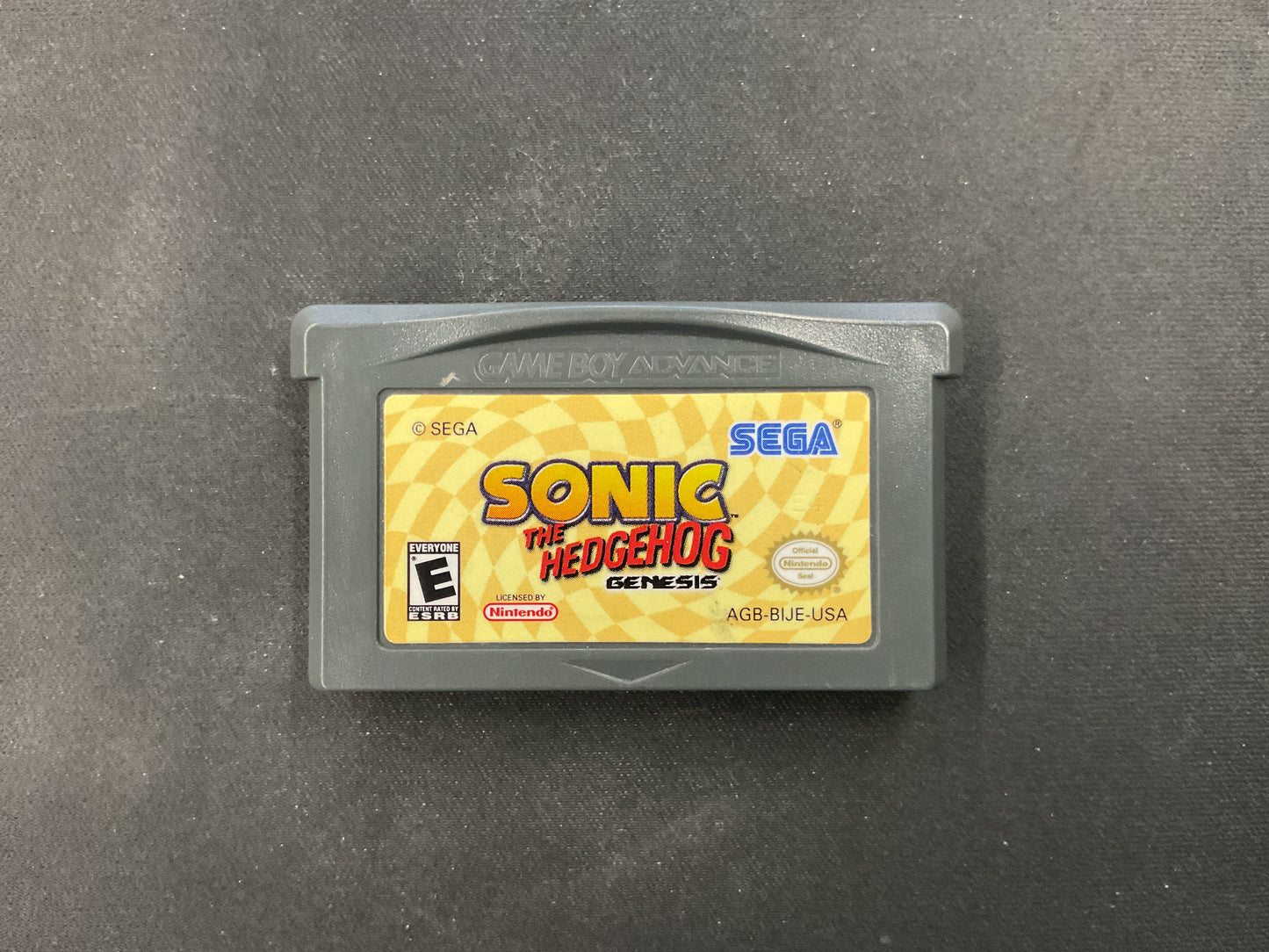GBA Sonic the Hedgehog Genesis