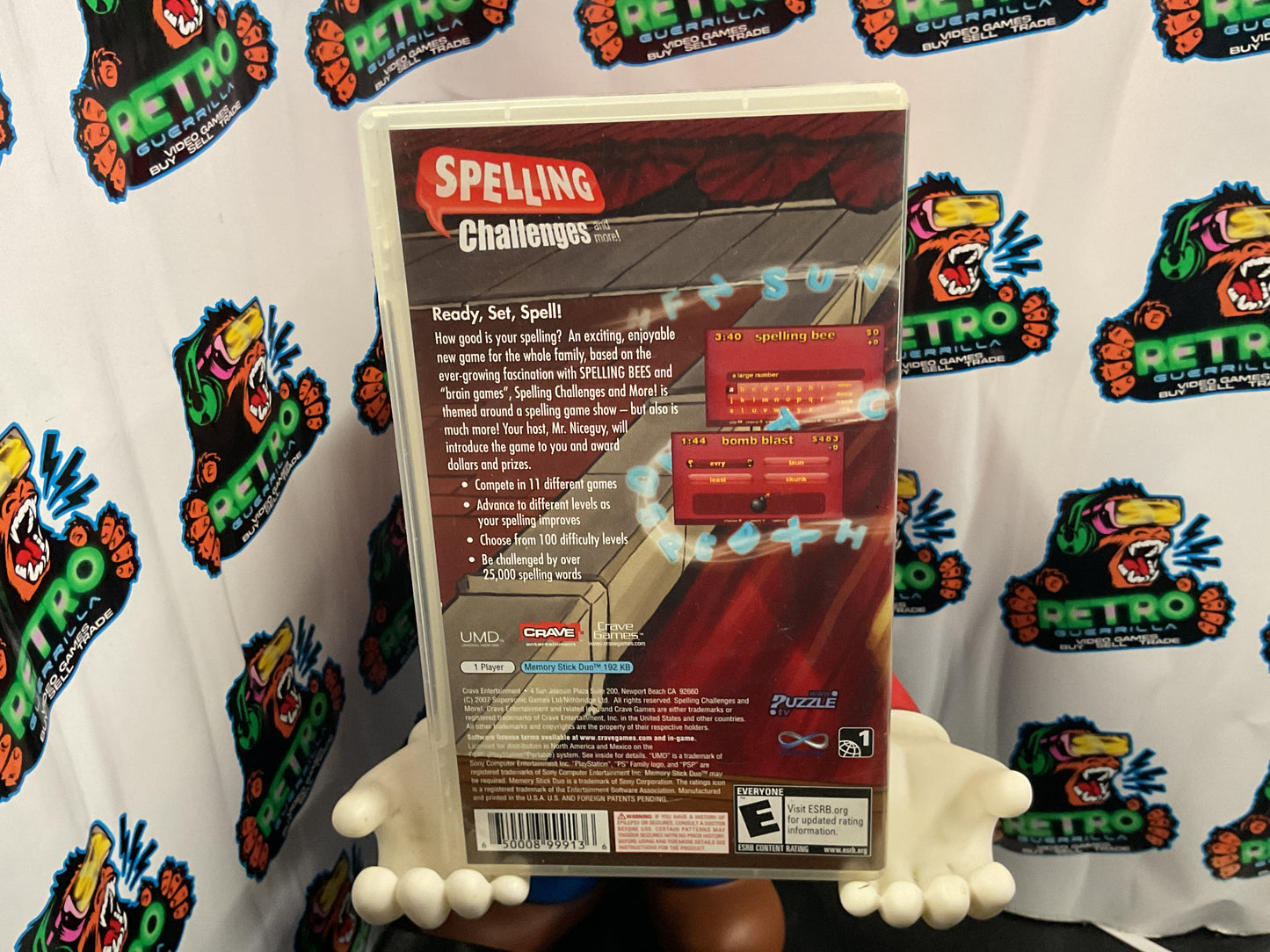 PSP Spelling Challenges And More!