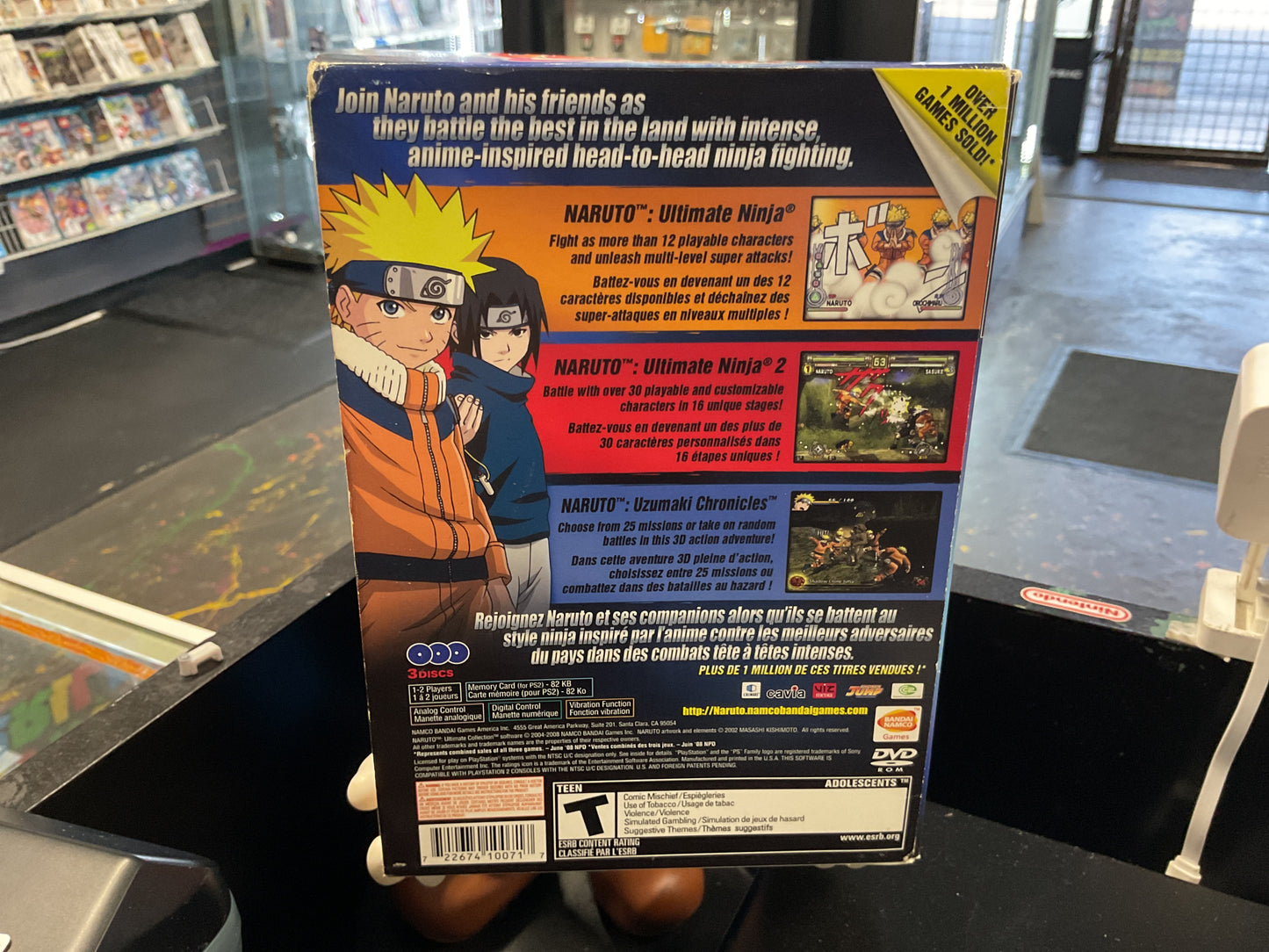 PS2 Naruto Ultimate Collection