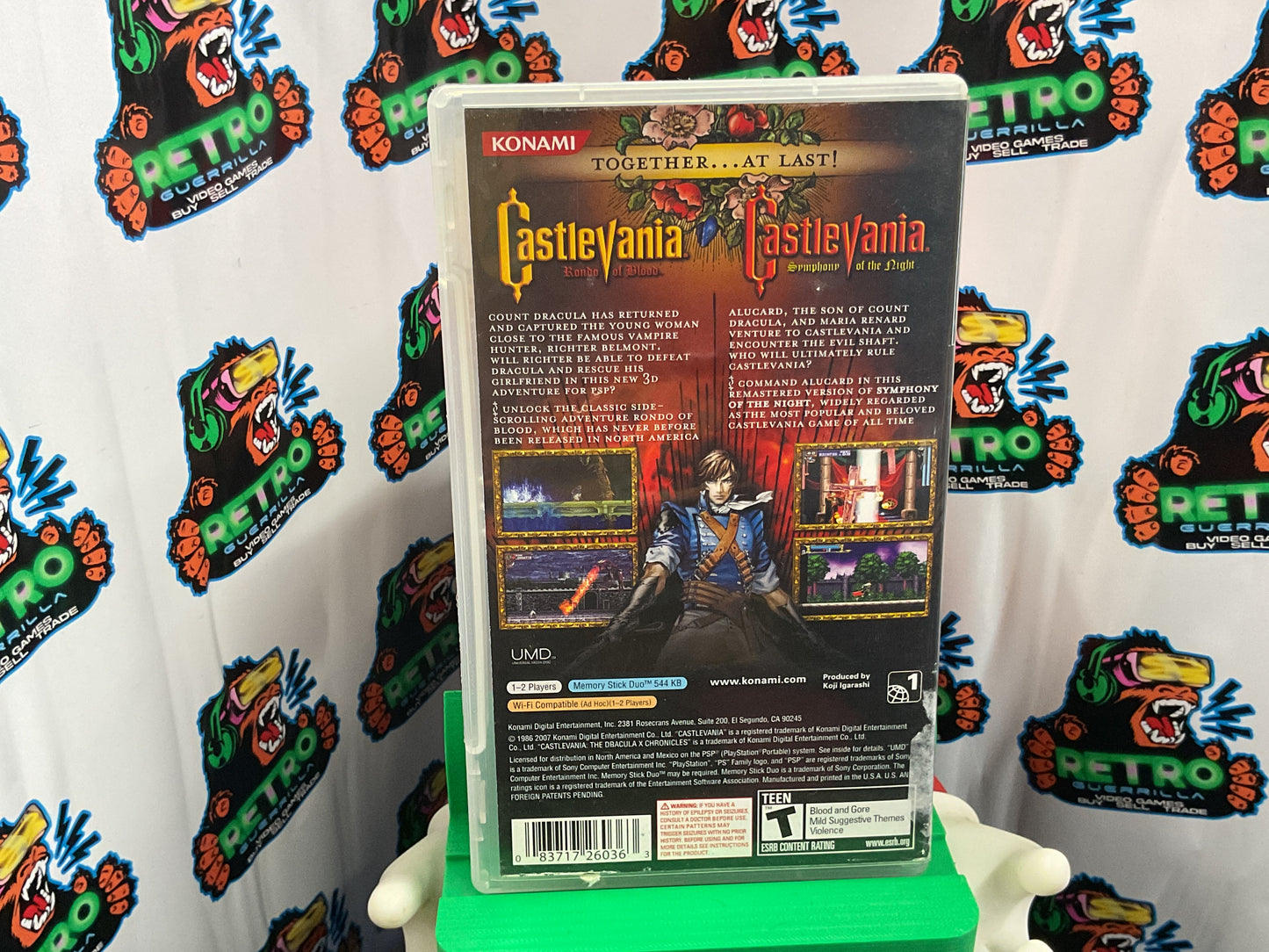 PSP Castlevania: The Dracula X Chronicles