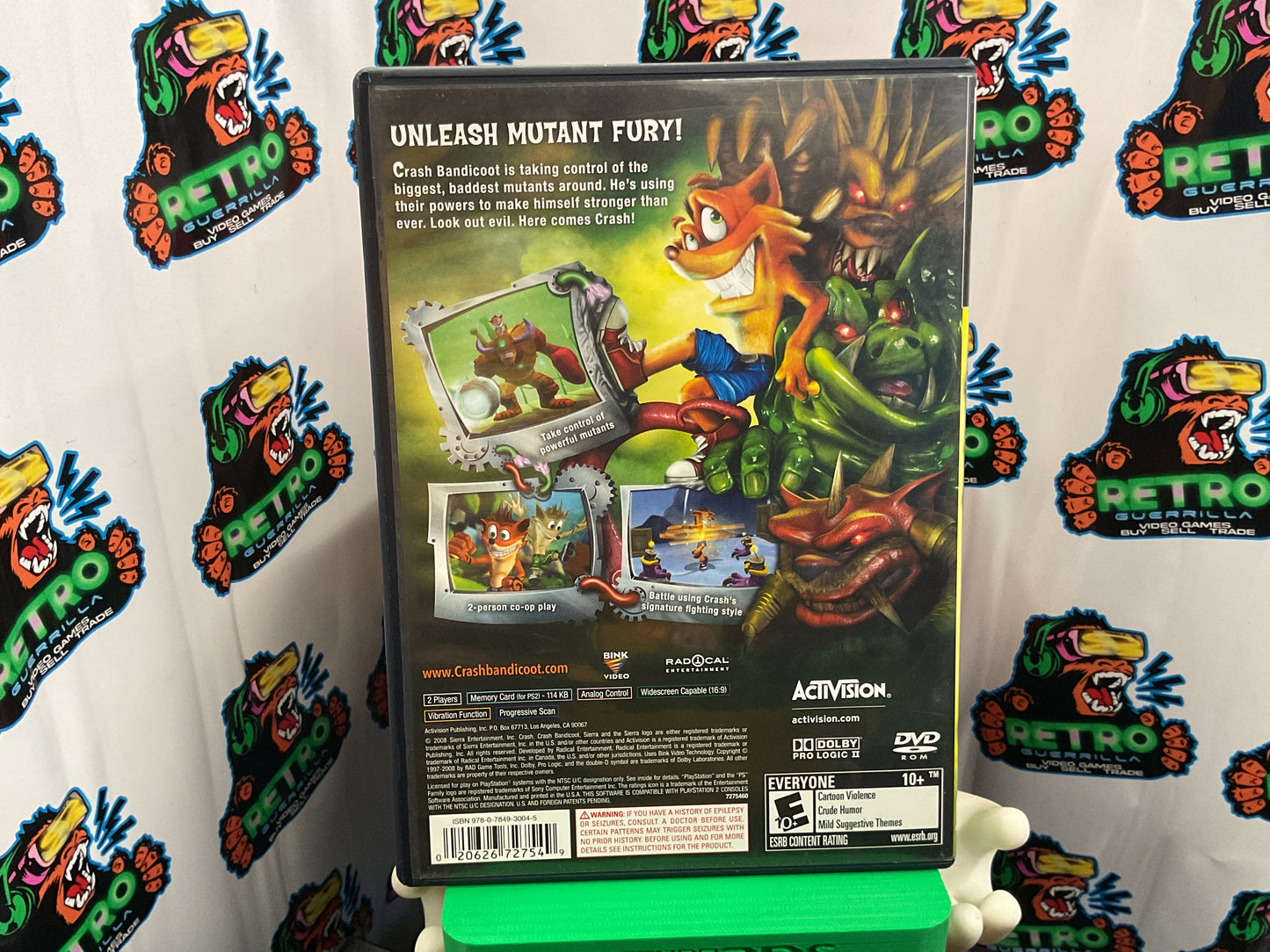 PS2 Crash Mind Over Mutant