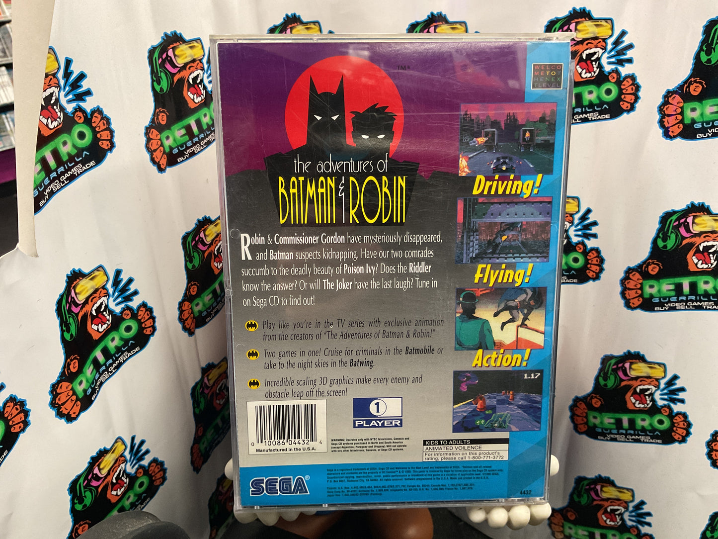 SEGA CD The Adventures of Batman and Robin