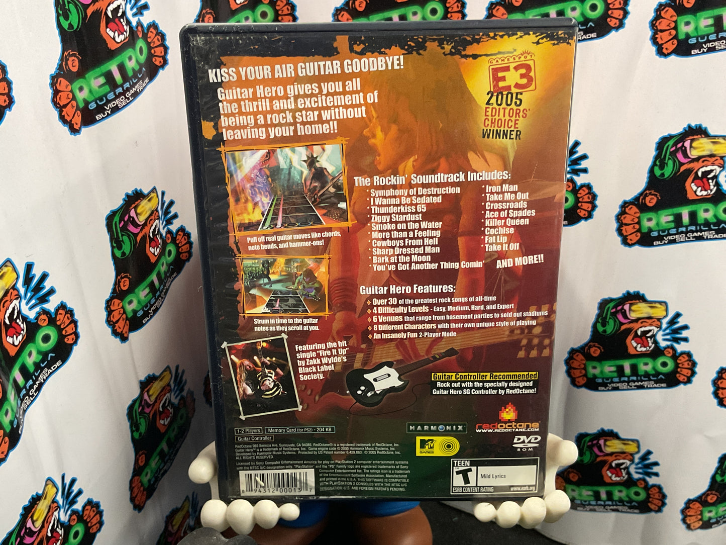 PS2 Guitar Hero