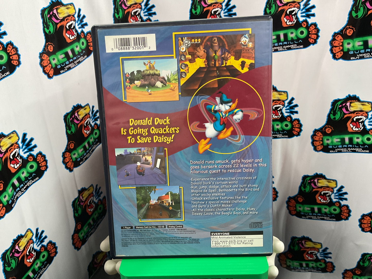 PS2 Donald Duck Goin’ Quackers