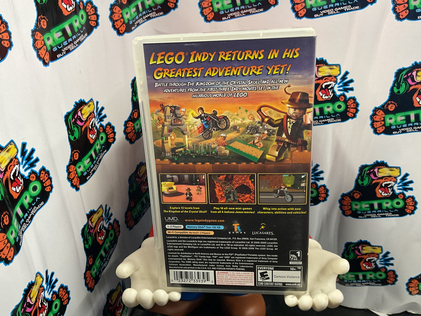 PSP LEGO Indiana Jones 2: The Adventure Continues