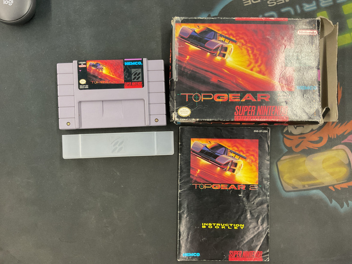 SNES Top Gear 2