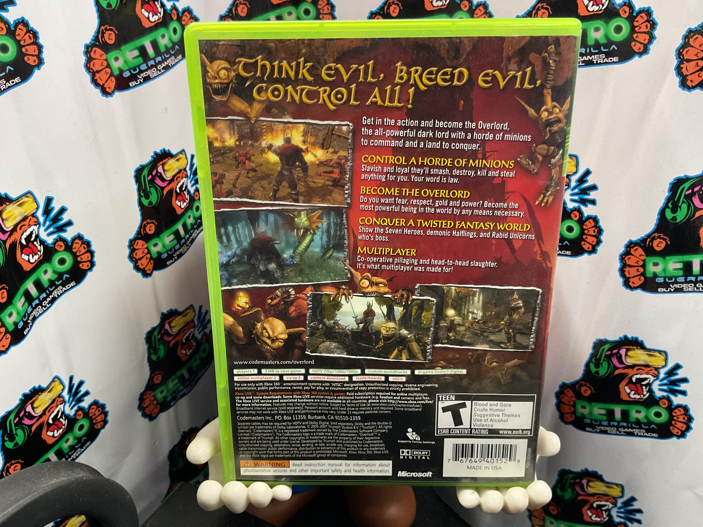 Xbox 360 Overlord