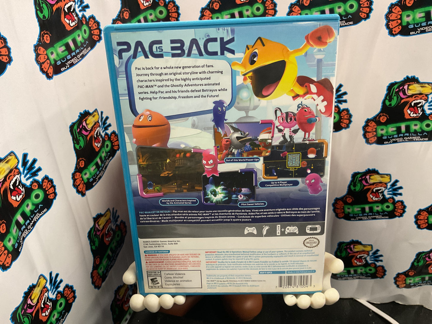 Wii U Pac-Man and the Ghostly Adventures