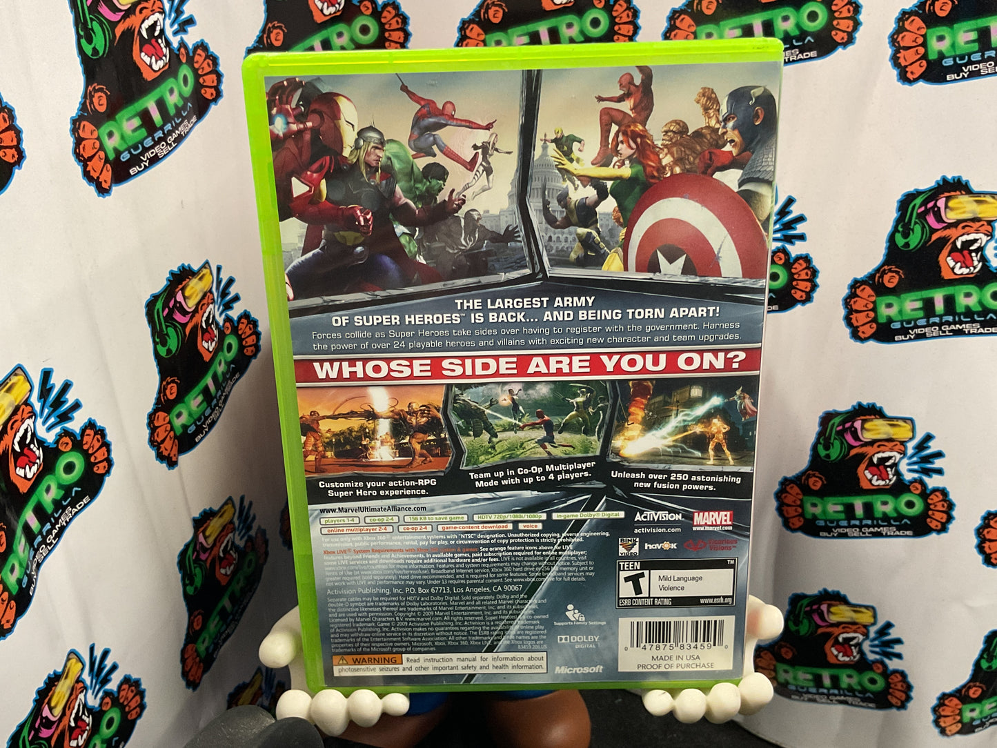 Xbox 360 Marvel Ultimate Alliance 2