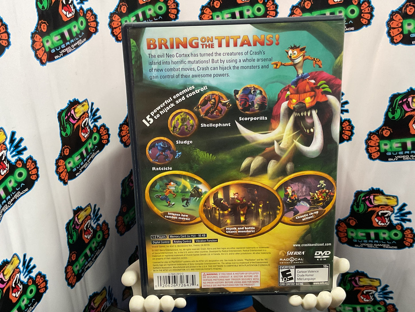 PS2 Crash of the Titans