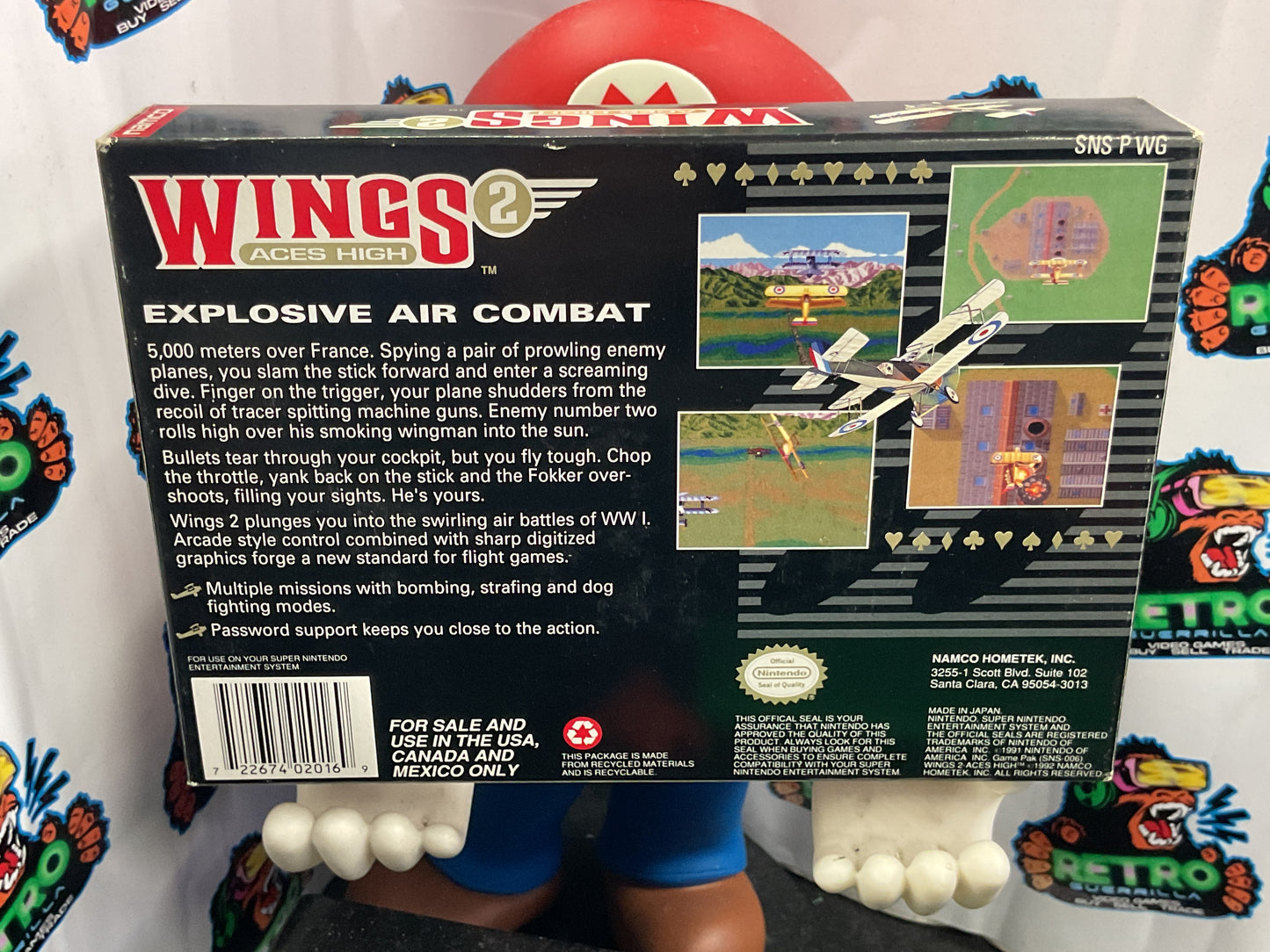 SNES Wings 2: Aces High