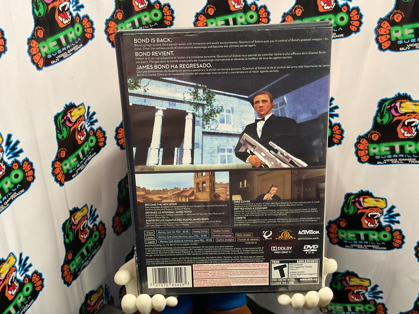 PS2 007 Quantum of Solace