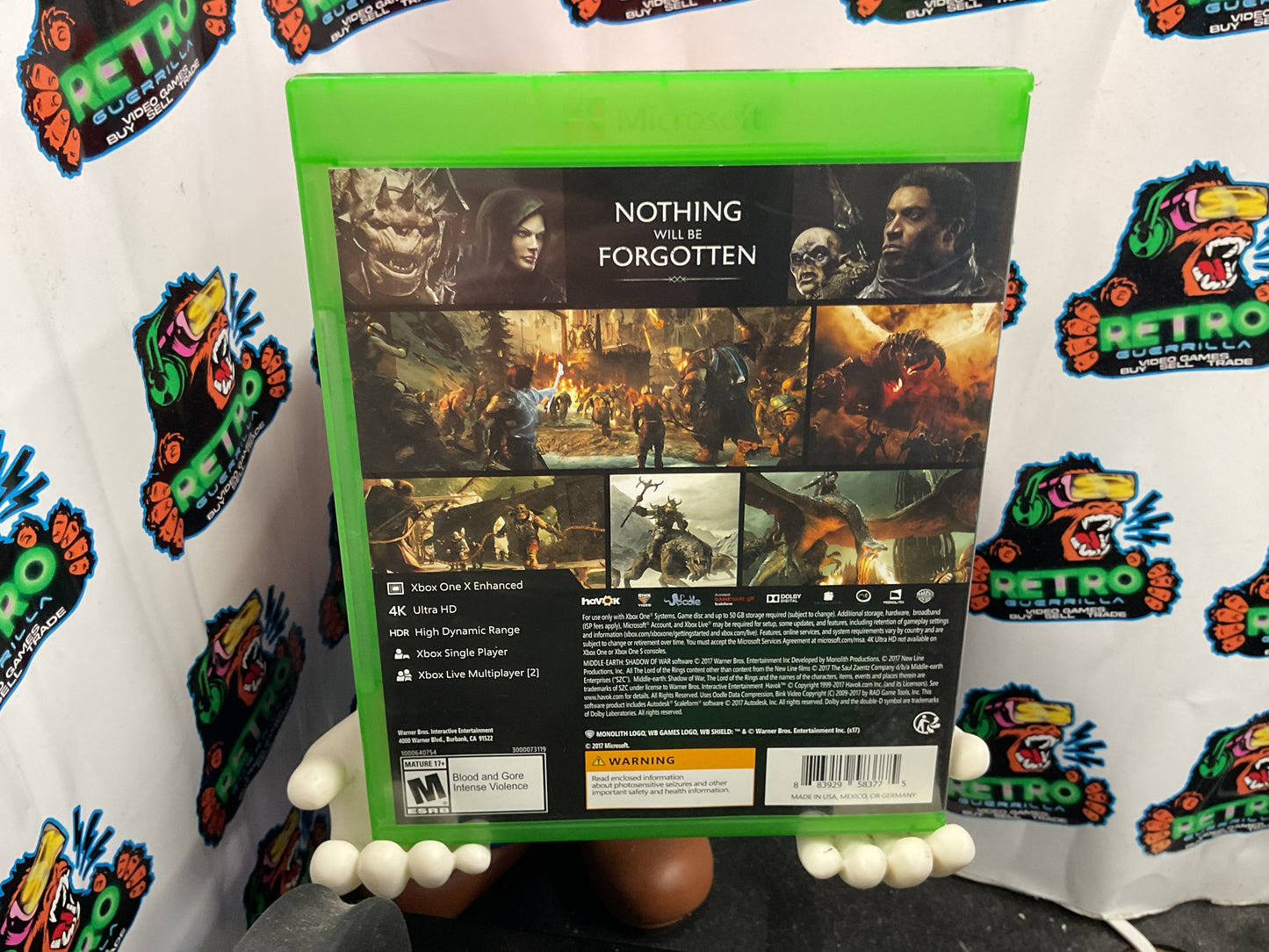 Xbox One Middle-Earth: Shadow of War