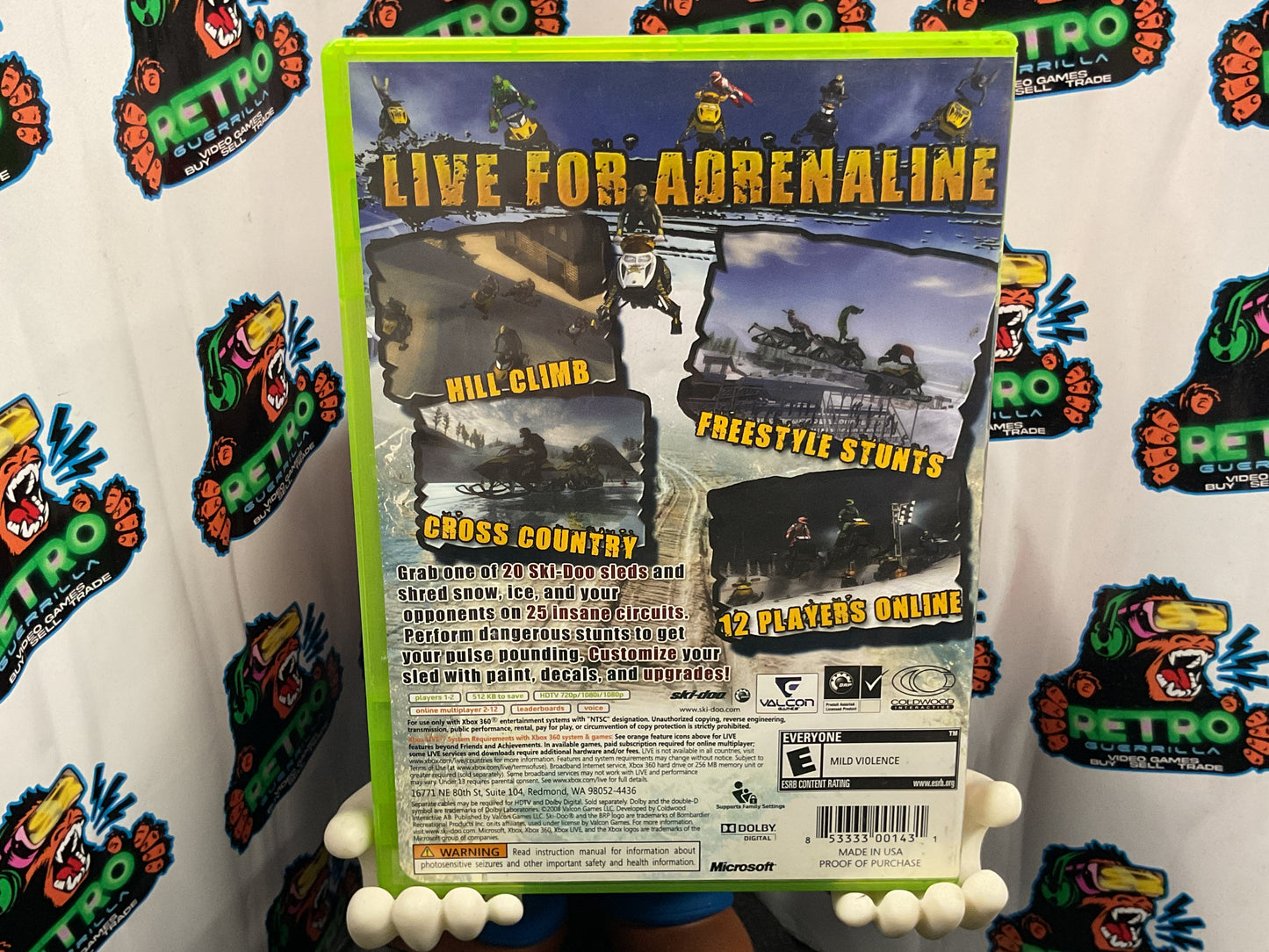 Xbox 360 Ski-doo Snowmobile Challenge