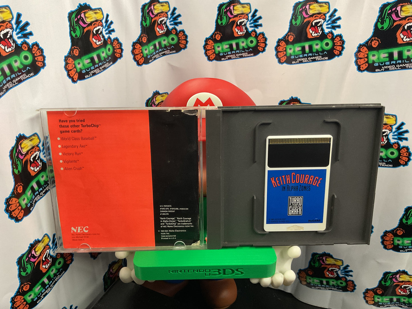TurboGrafx16 Keith Courage in Alpha Zones *CIB*