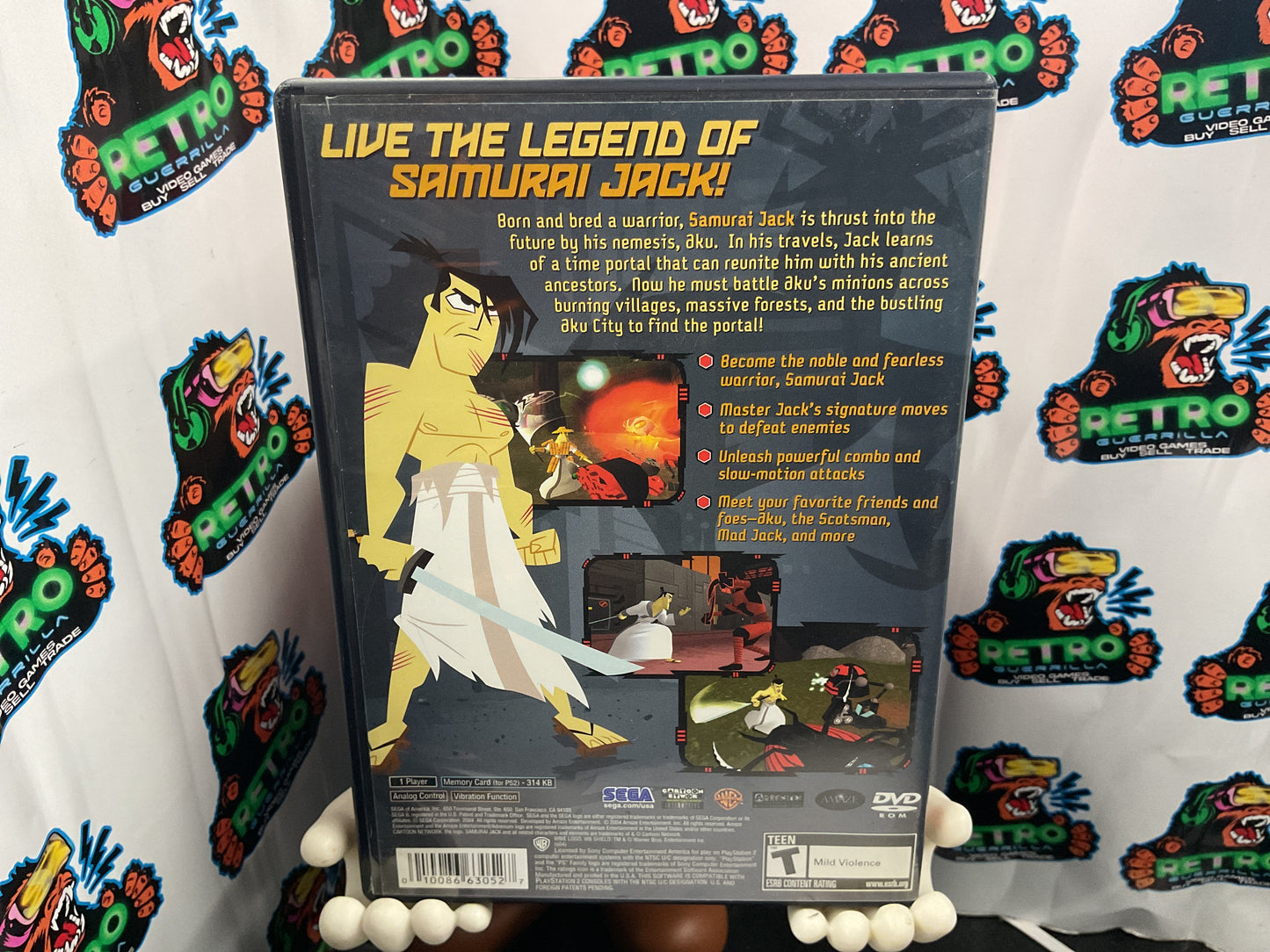 PS2 Samurai Jack: The Shadow of Aku