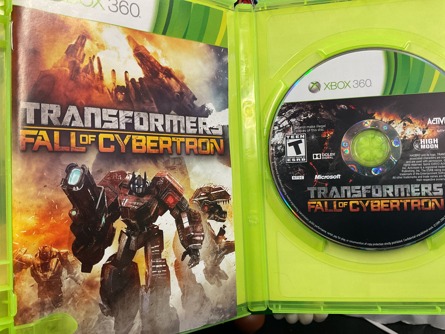 Xbox 360 Transformers: Fall of Cybertron