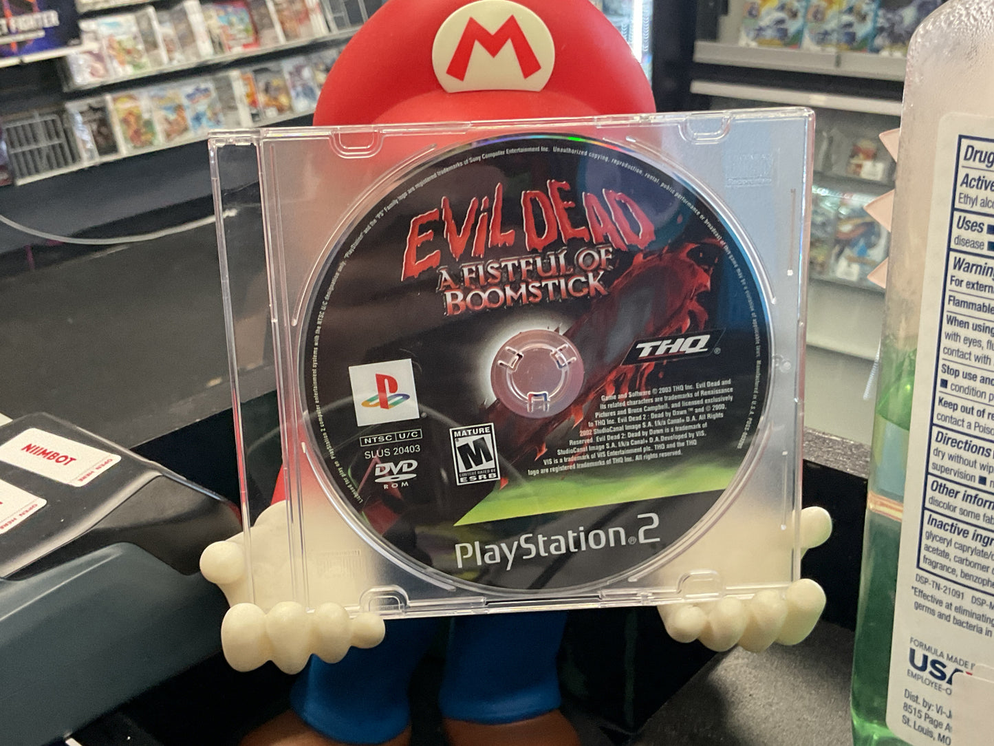 PS2 Evil Dead: A Fistful of Boomstick