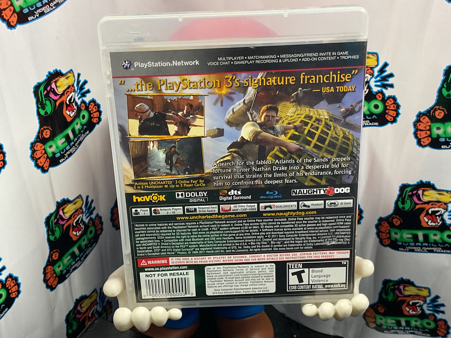 PS3 Uncharted 3: Drake’s Deception