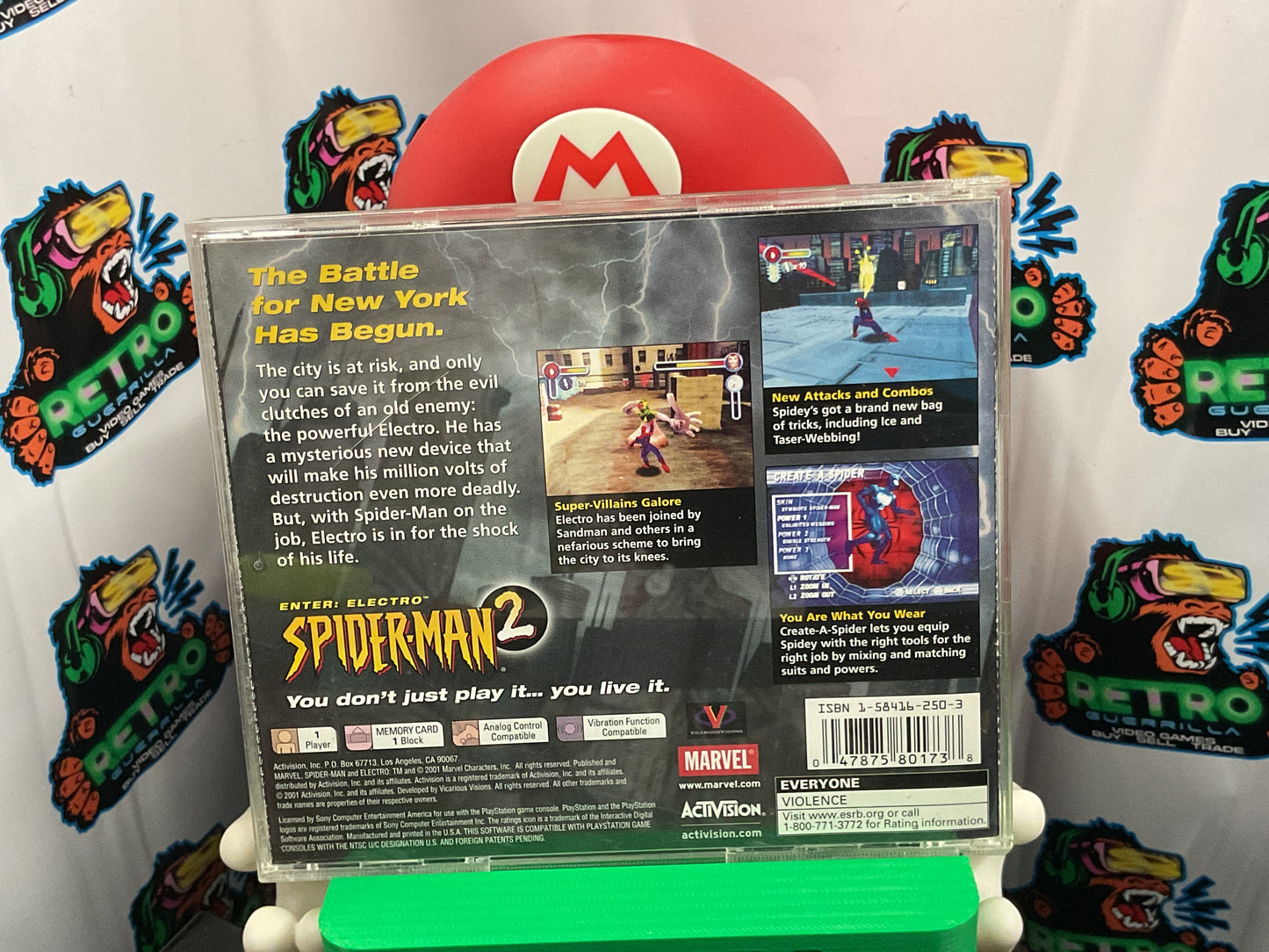 PS1 Spider-Man 2 Enter: Electro