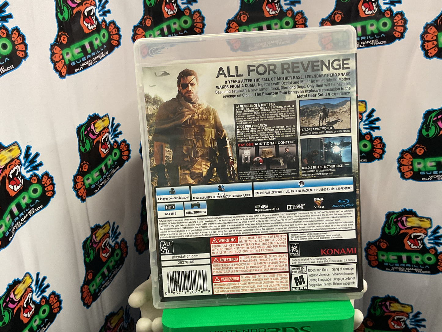 PS3 Metal Gear Solid V: The Phantom Pain