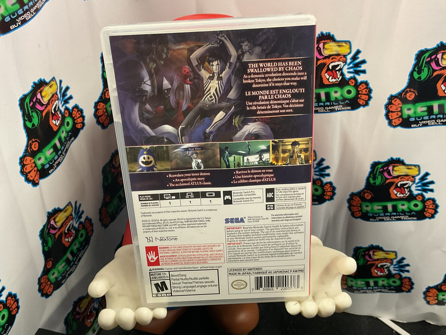 Switch Shin Megami Tensei III Nocturne HD Remaster