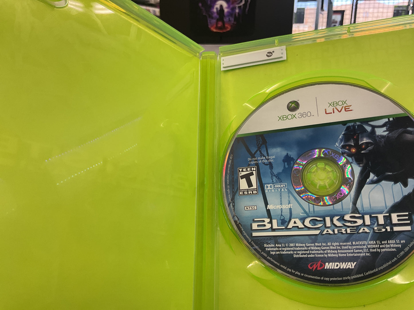 Xbox 360 Blacksite Area 51