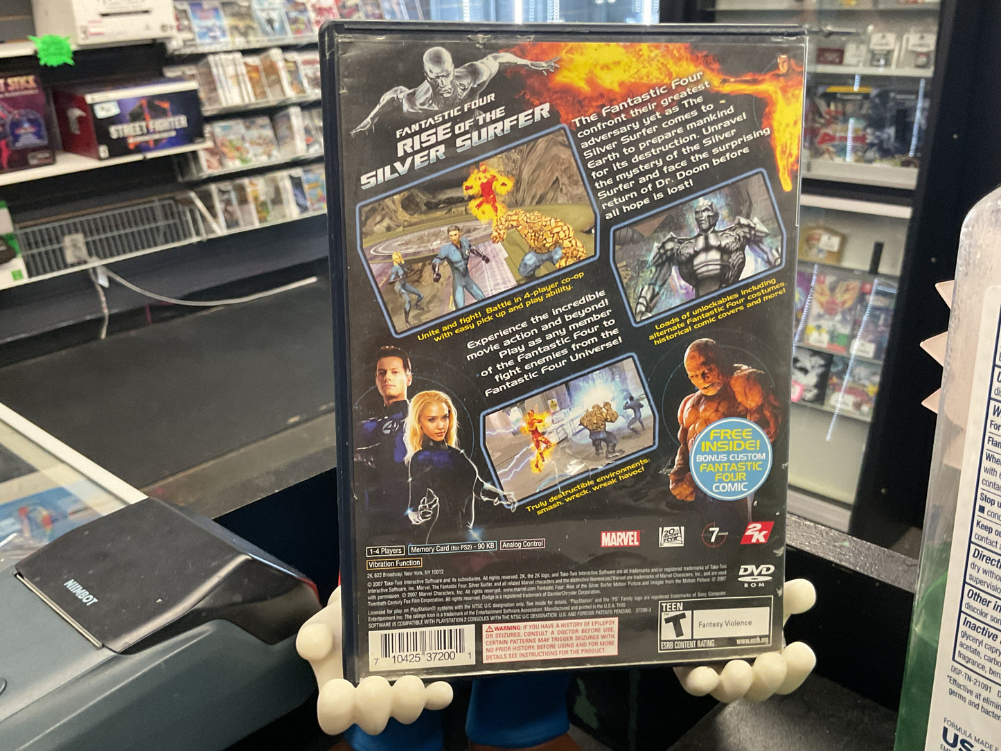 PS2 Fantastic Four: Rise of the Silver Surfer