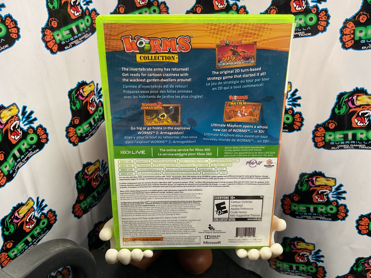 Xbox 360 Worms Collection