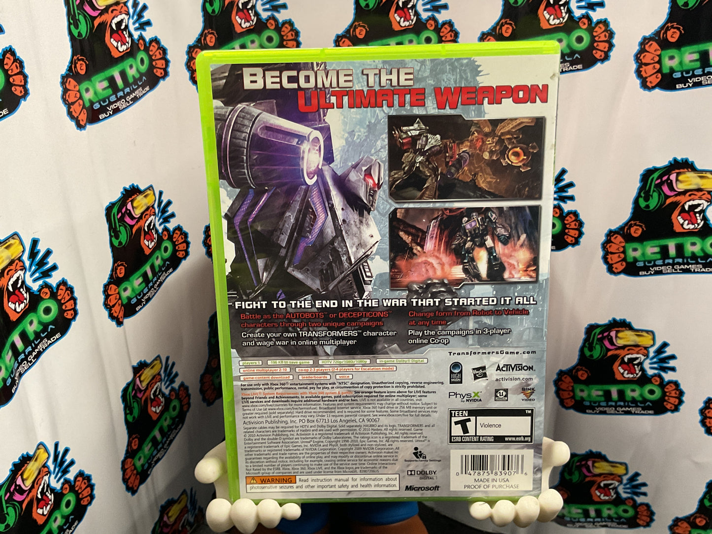 Xbox 360 Transformers: War for Cybertron