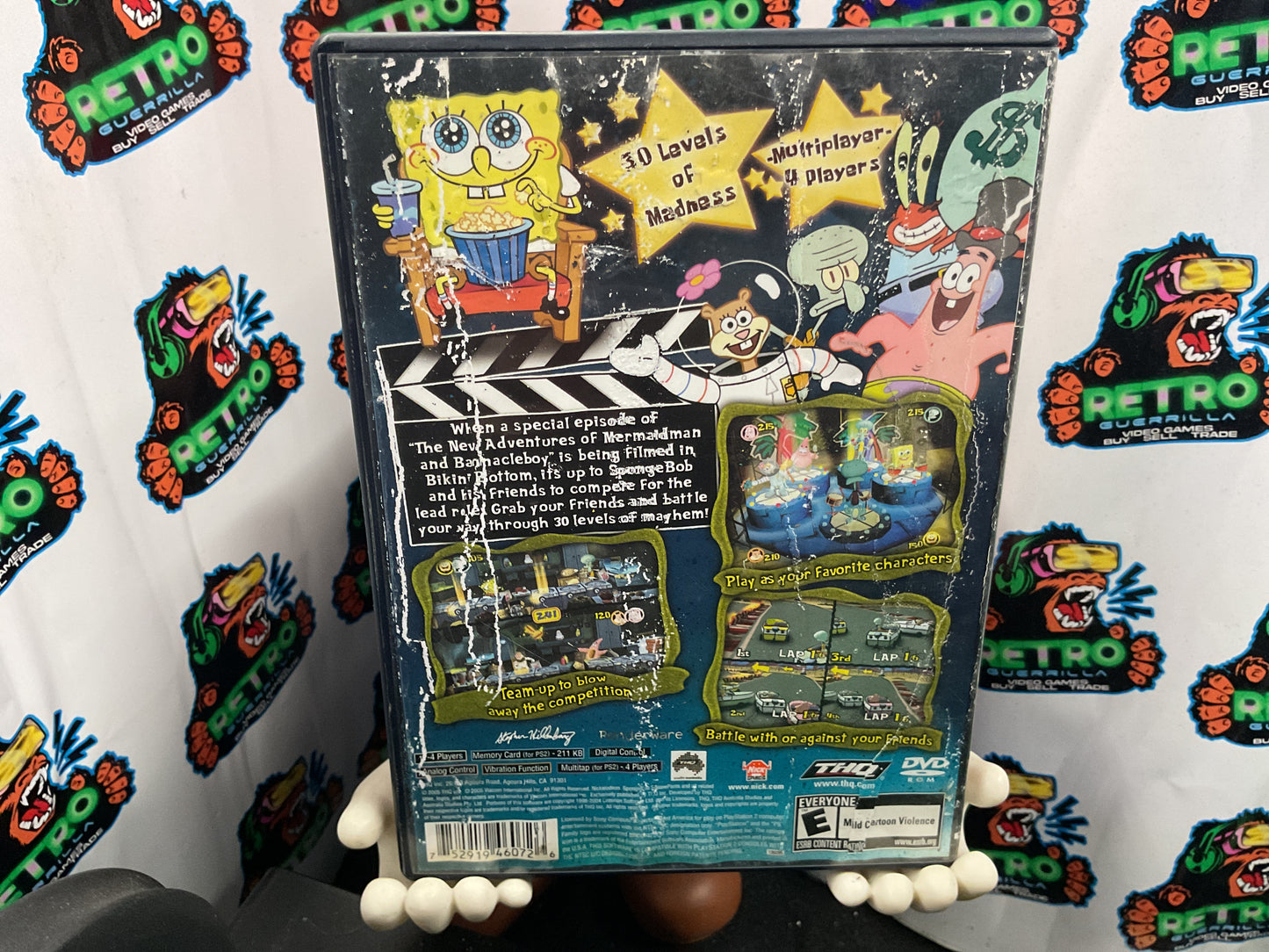 PS2 SpongeBob SquarePants: Lights, Camera, Pants!